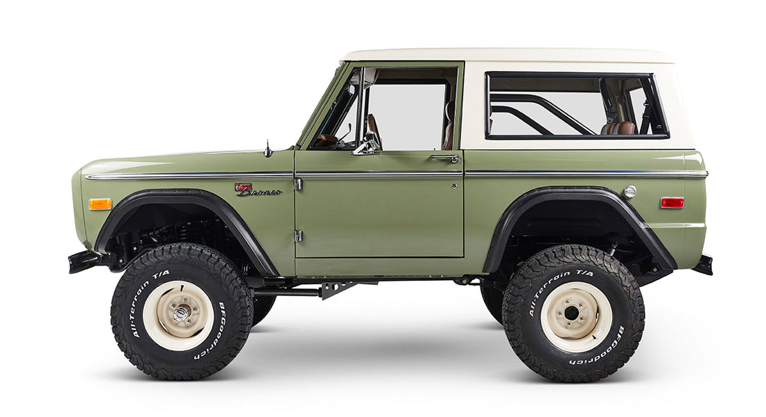 Boxwood Green 1973 Ford Bronco