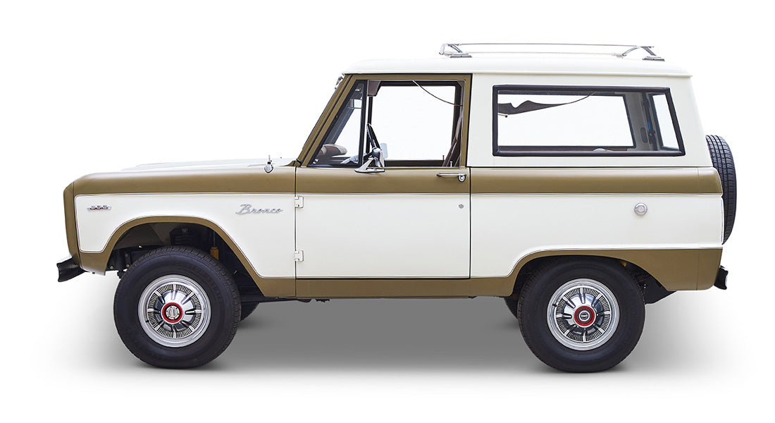 Classic Ford Bronco side profile