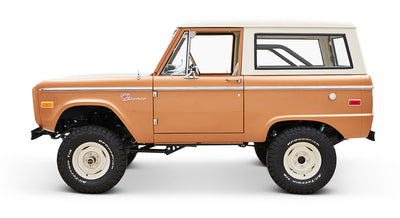Classic Ford Bronco side profile