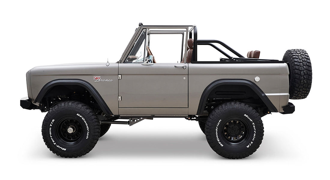 Classic Ford Bronco side profile