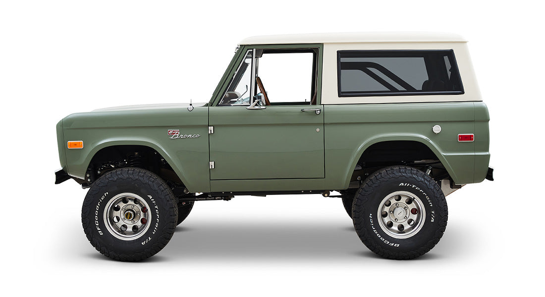Classic Ford Bronco side profile