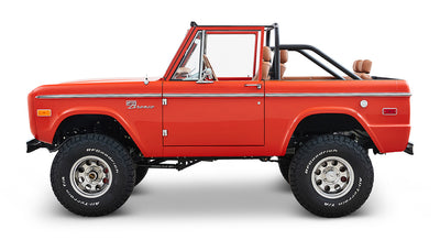 Classic Ford Bronco side profile