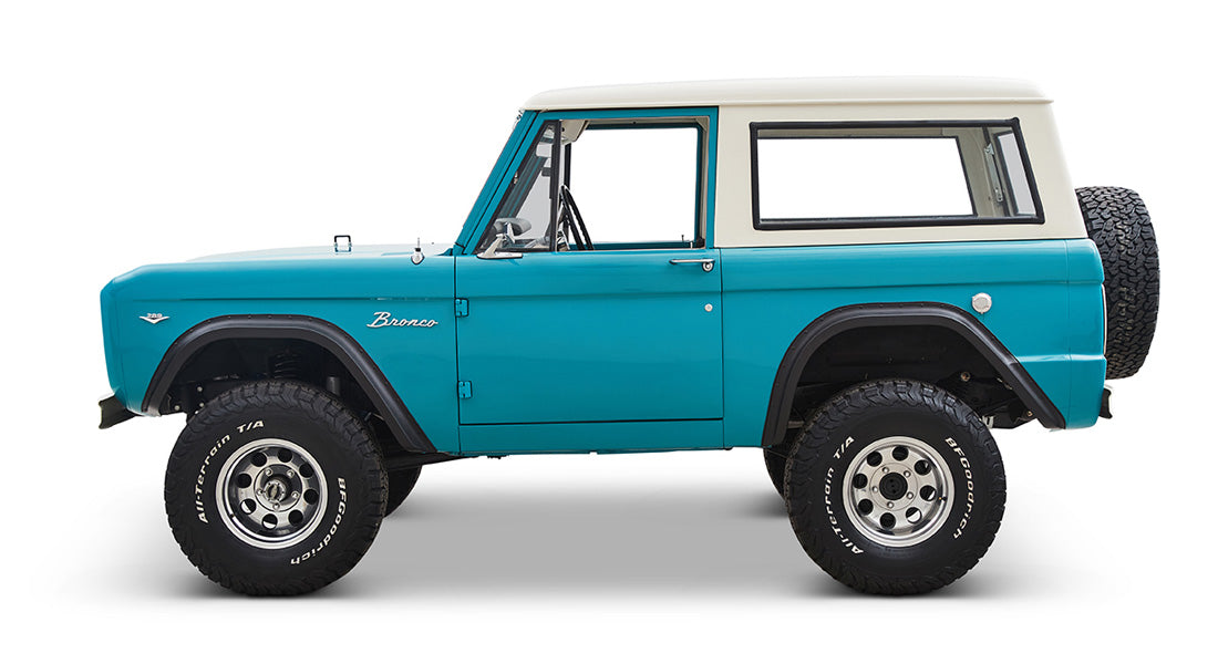 Classic Ford Bronco side profile
