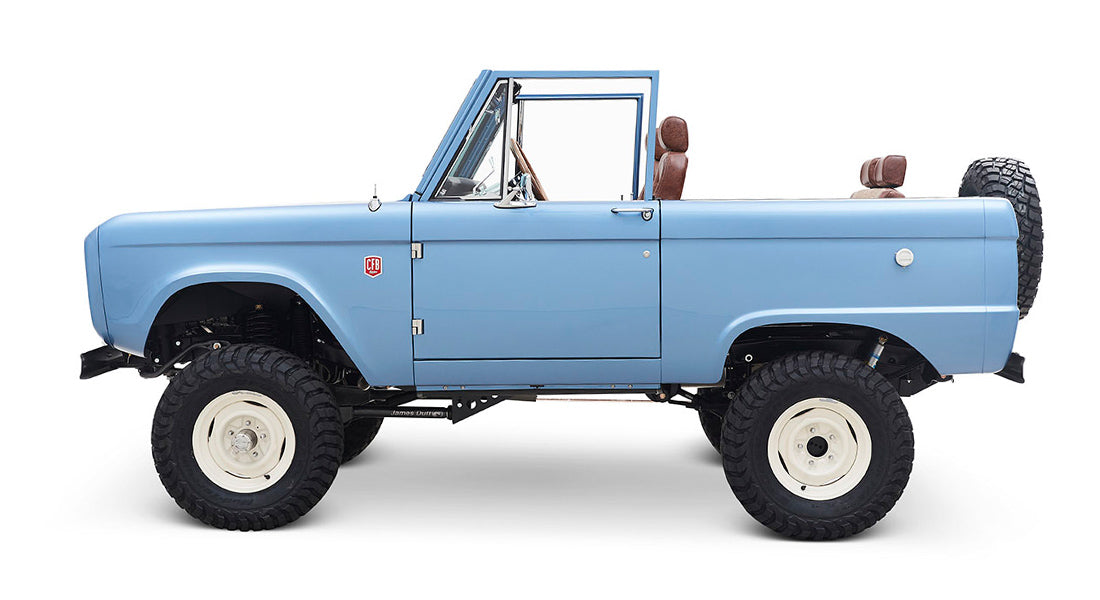 Classic Ford Bronco side profile