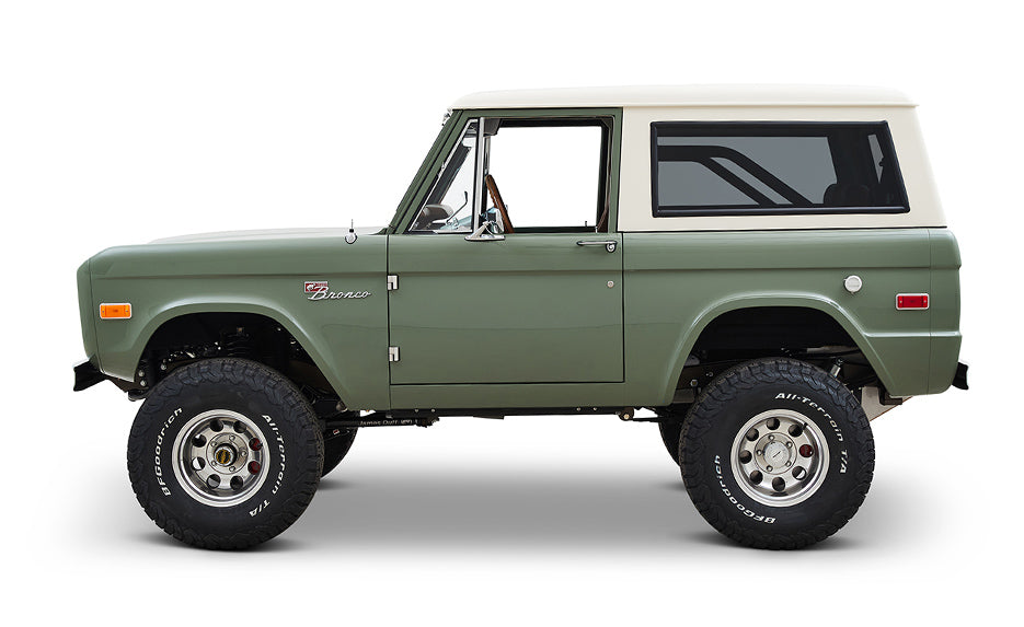 Classic Ford Bronco side profile