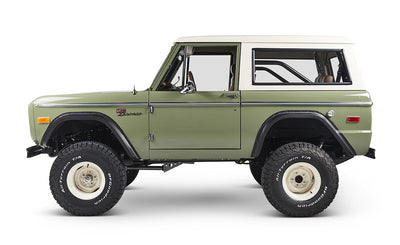 Classic Ford Bronco side profile