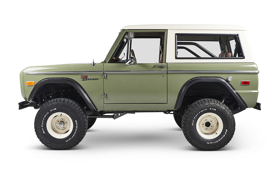 Classic Ford Bronco side profile