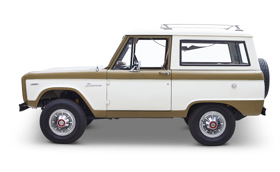Classic Ford Bronco side profile