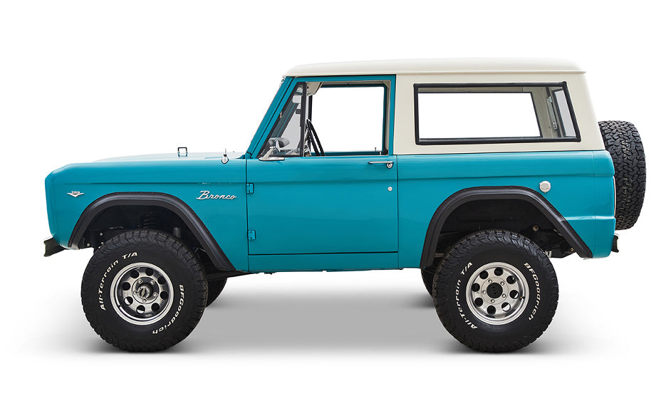 Classic Ford Bronco side profile