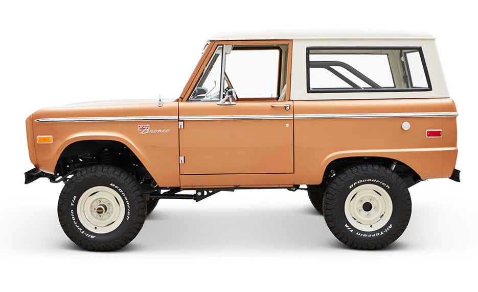 Classic Ford Bronco side profile