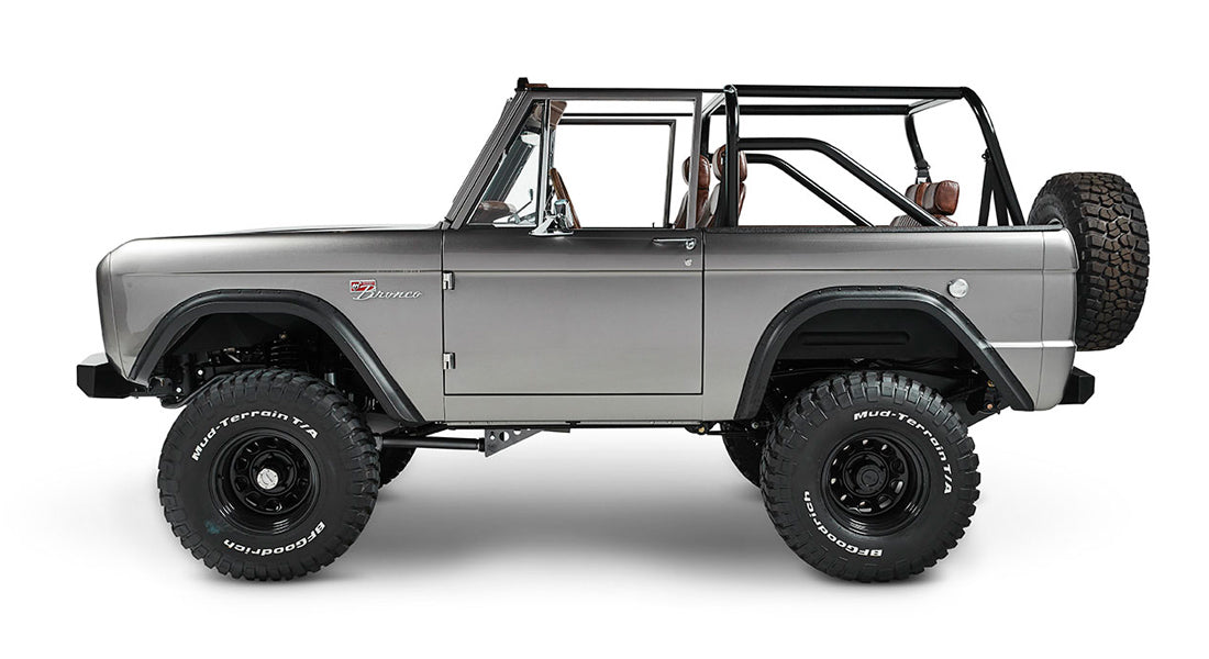Classic Ford Bronco side profile