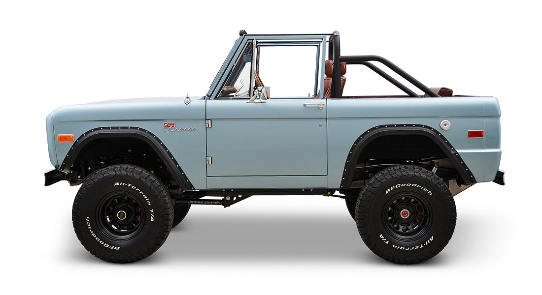 Classic Ford Bronco side profile