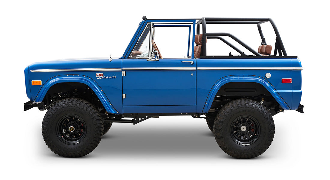Classic Ford Bronco side profile