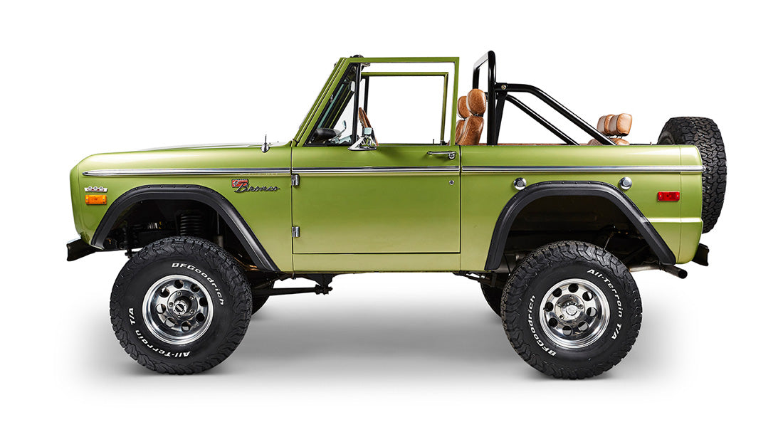 Classic Ford Bronco side profile