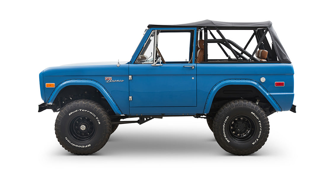 Classic Ford Bronco side profile