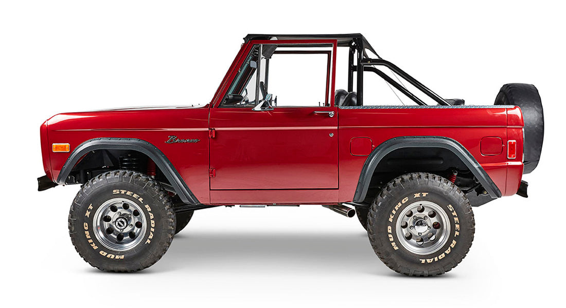 Classic Ford Bronco side profile