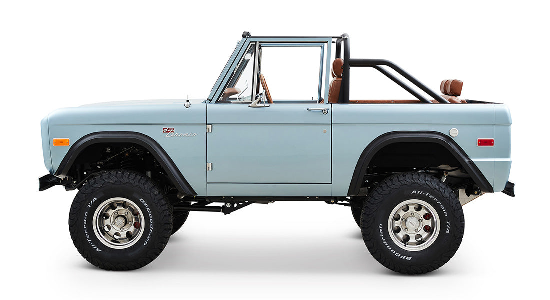 Classic Ford Bronco side profile