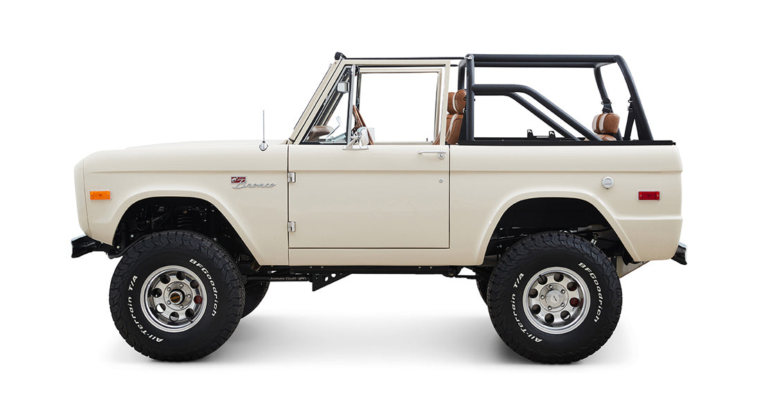 Classic Ford Bronco side profile