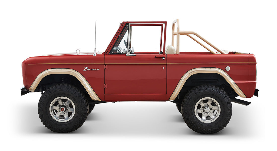 Classic Ford Bronco side profile