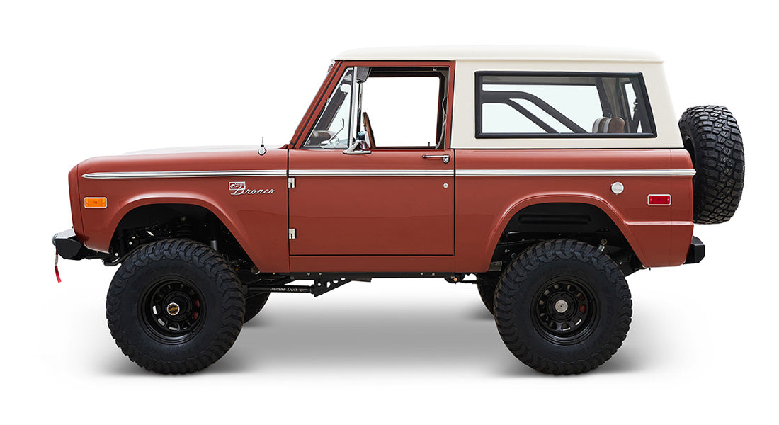 Classic Ford Bronco side profile