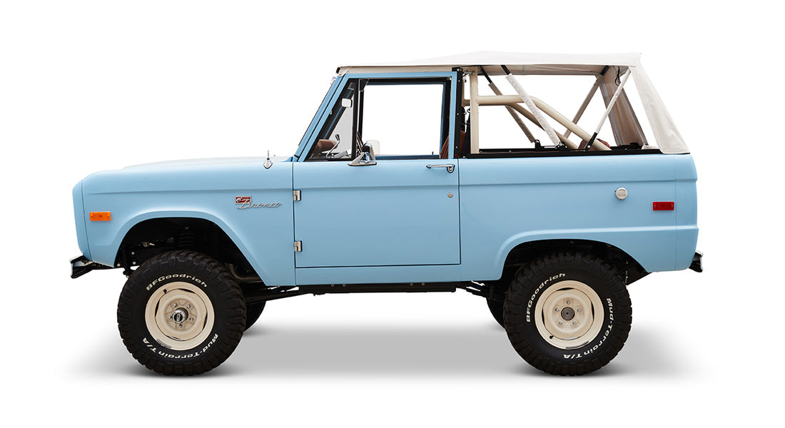 Classic Ford Bronco side profile