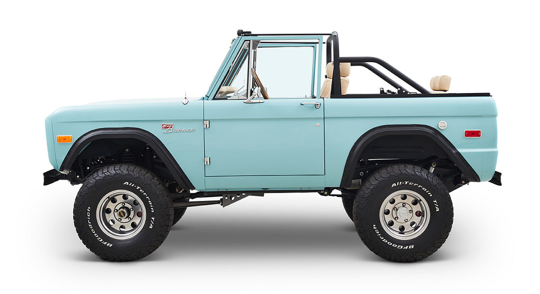 Classic Ford Bronco side profile