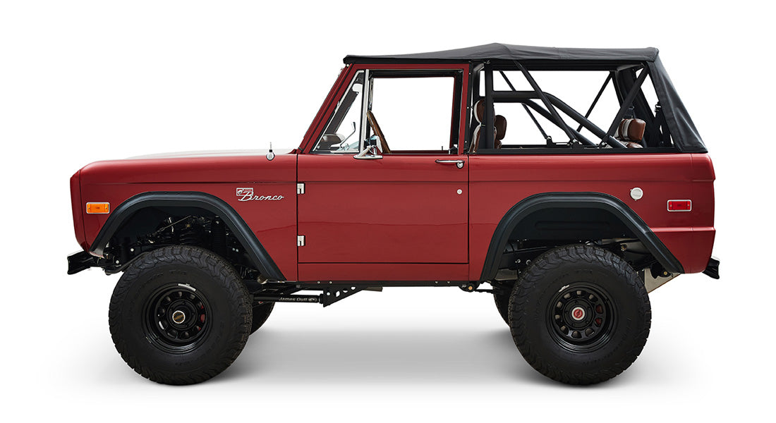 Classic Ford Bronco side profile