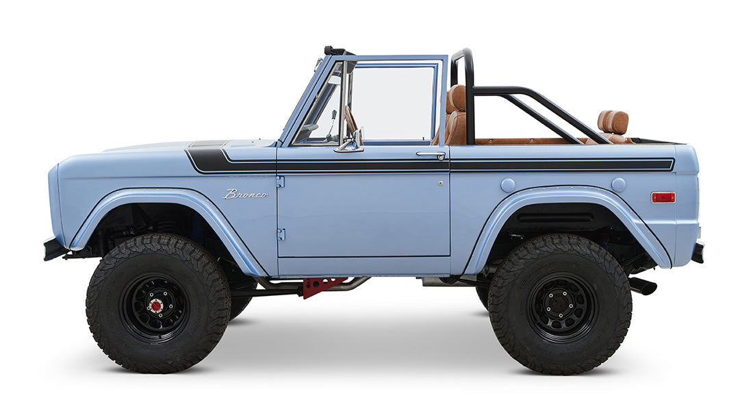 Classic Ford Bronco side profile