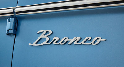 Ford Bronco Restored 1976 Brittany Blue 302 v8 with White Hard Top