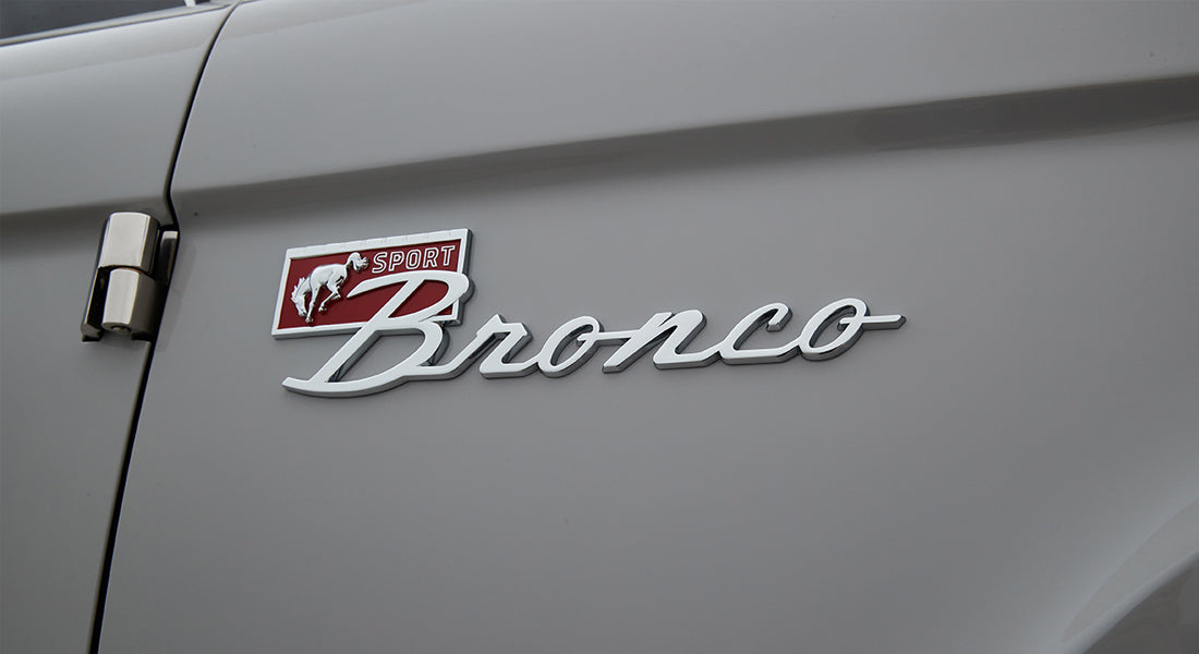 Ford Bronco 1967 Gray Coyote Series Half Cab