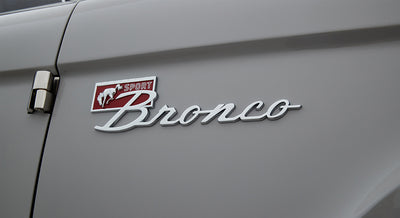 Ford Bronco 1967 Gray Coyote Series Half Cab