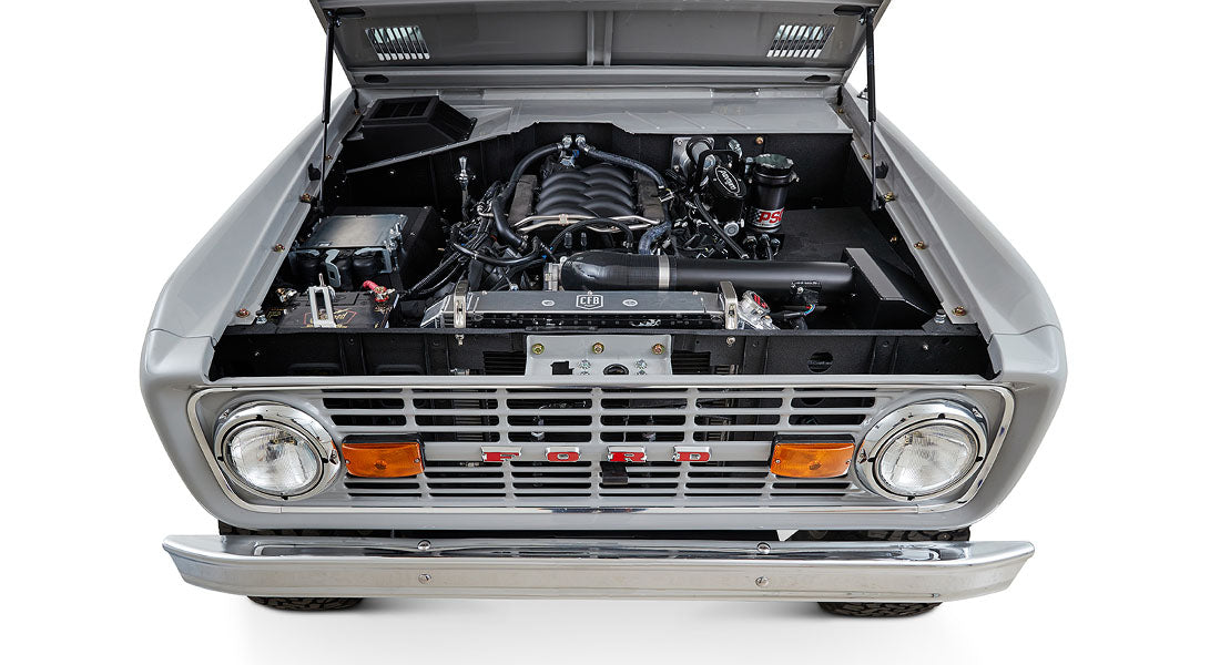 Ford Bronco 1967 Gray Coyote Series Half Cab
