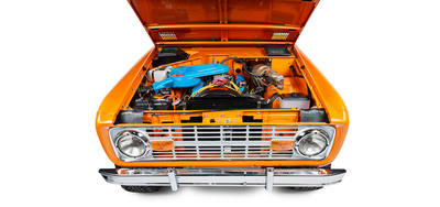 Classic Ford Bronco engine bay