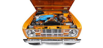 Classic Ford Bronco engine bay