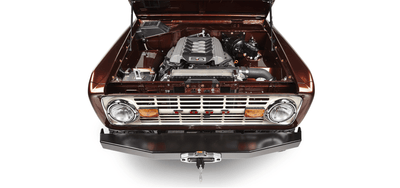 Classic Ford Bronco engine bay