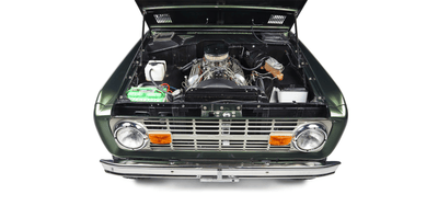 Classic Ford Bronco engine bay