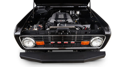 Classic Ford Bronco engine bay
