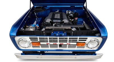Classic Ford Bronco engine bay