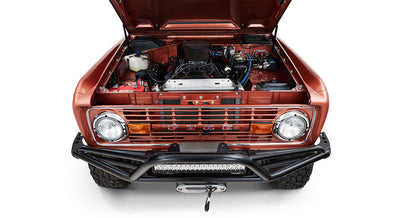 Classic Ford Bronco engine bay