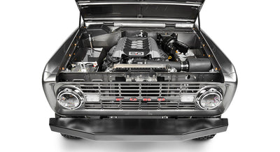 Classic Ford Bronco engine bay