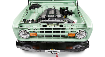 Classic Ford Bronco engine bay