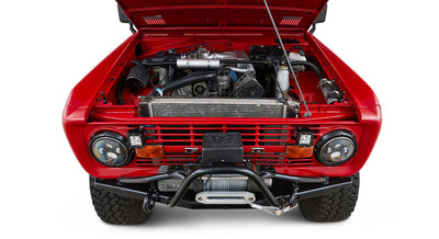 Classic Ford Bronco engine bay