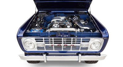 Classic Ford Bronco engine bay
