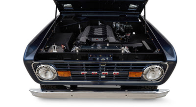 Classic Ford Bronco engine bay