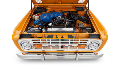 Classic Ford Bronco engine bay