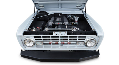 Classic Ford Bronco engine bay