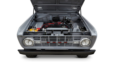 Classic Ford Bronco engine bay