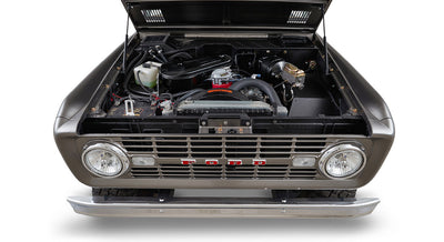 Classic Ford Bronco engine bay