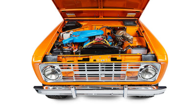 Classic Ford Bronco engine bay