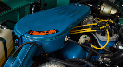 Restored Ford Bronco 1977 Light Jade 302 v8 with Wimbledon White Hard Top